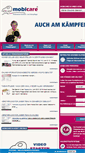 Mobile Screenshot of mobicare.de