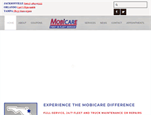 Tablet Screenshot of mobicare.net